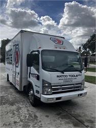** SOLD 2014 18' Isuzu Cabover Box Truck Low Miles **